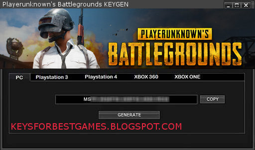 download license key for playerunknown